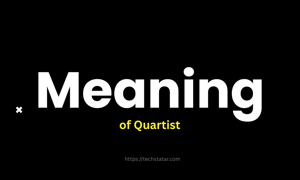 Origin and Meaning of the Term Quartist