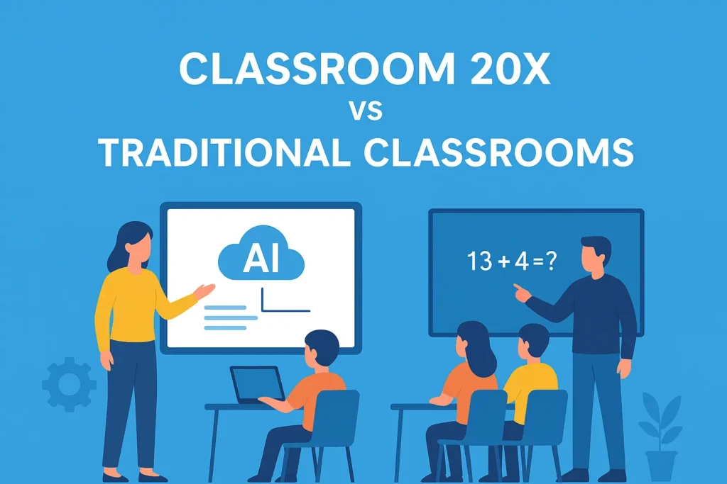 Classroom 20X vs Traditional Classrooms