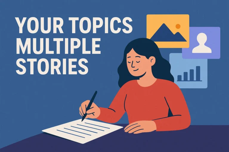 Your Topics Multiple Stories – Read & Share Today
