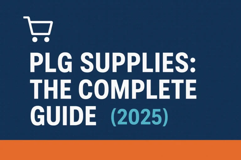 PLG Supplies: The Complete Guide (2025)