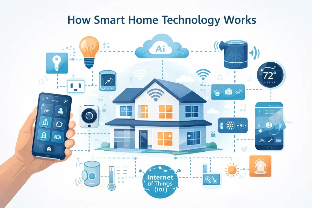 How Smart Home Technology Works