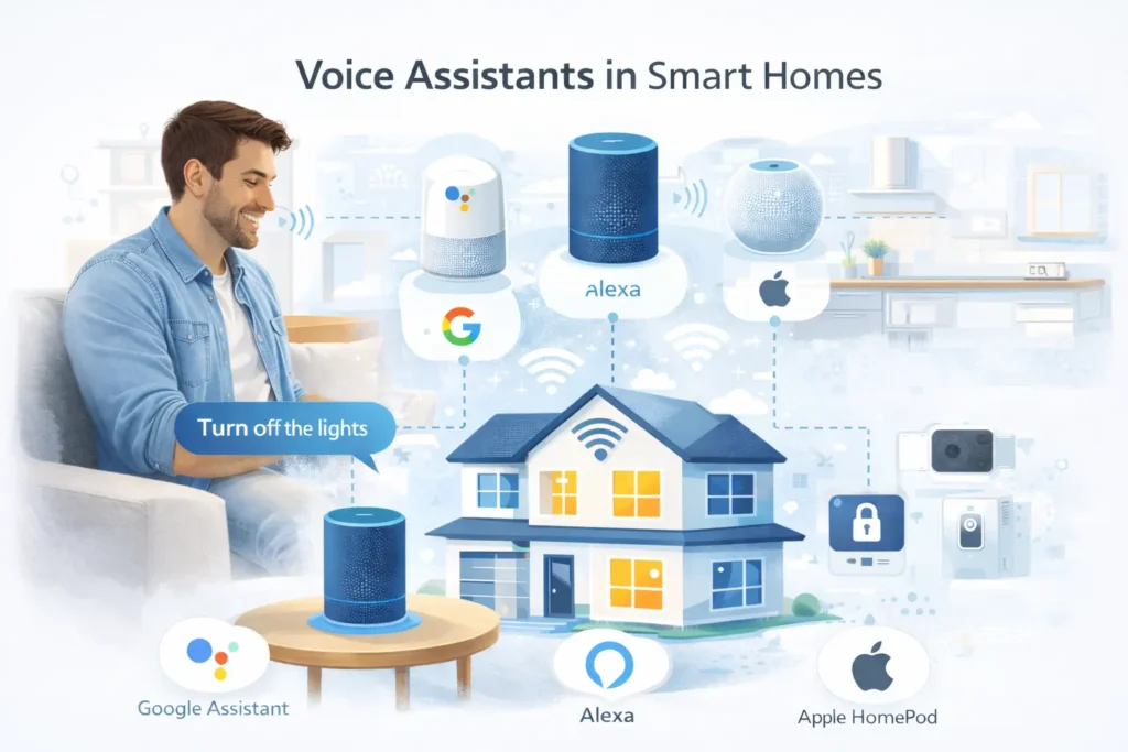 Voice Assistants in Smart Homes