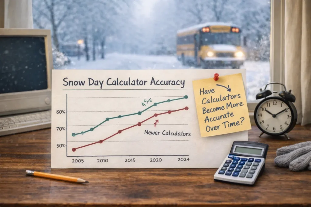 Have Calculators Become More Accurate Over Time?