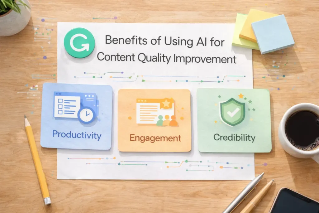 Benefits of Using AI for Content Quality Improvement