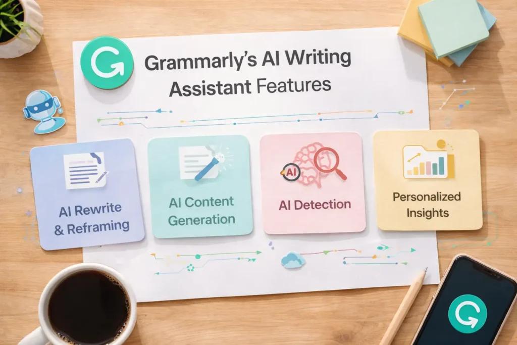 Grammarly’s AI Writing Assistant Features
