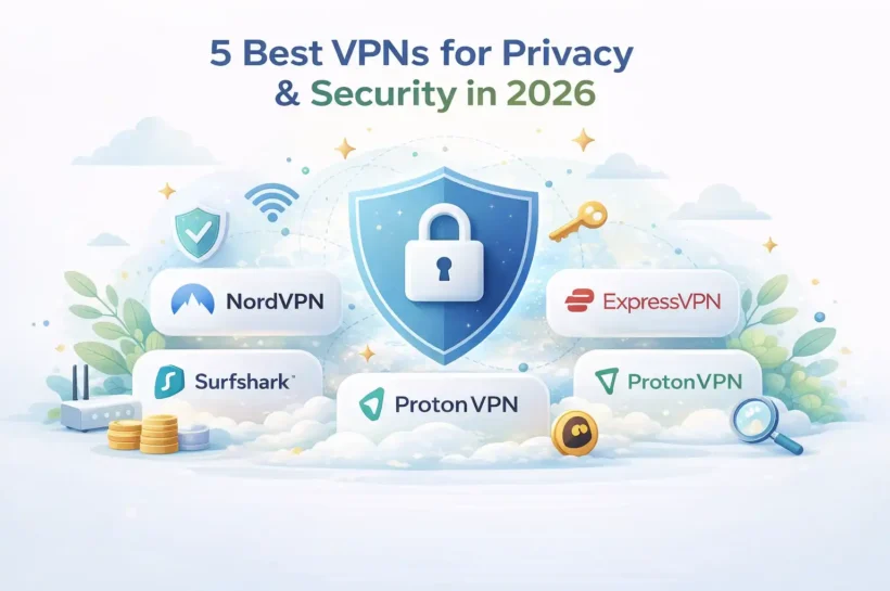 5 Best VPNs for Privacy & Security in 2026