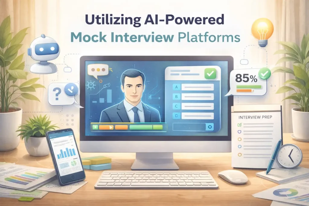 Utilizing AI-Powered Mock Interview Platforms