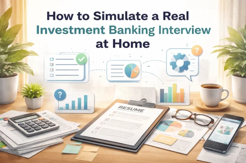How to Simulate a Real Investment Banking Interview at Home