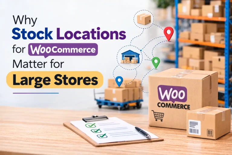 Stock locations in WooCommerce matter for large stores because they allow inventory to be managed separately across multiple warehouses, retail outlets, or fulfillment centers.