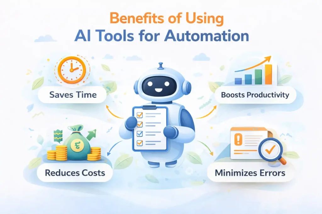 Benefits of Using AI Tools for Automation