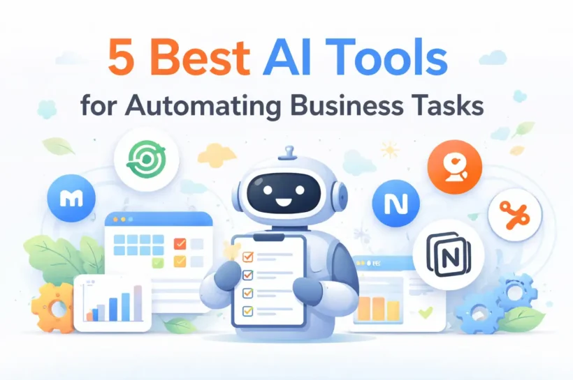 5 Best AI Tools for Automating Business Tasks in 2026