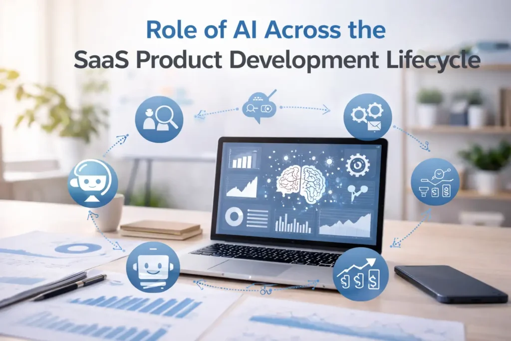 Role of AI Across the SaaS Product Development Lifecycle