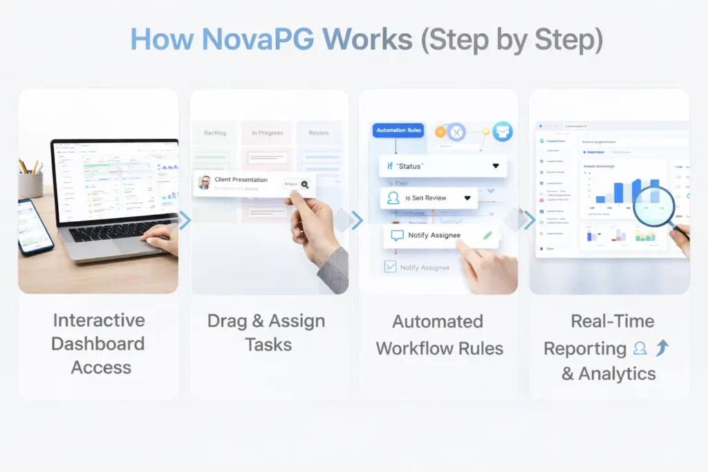 How NovaPG Works (Step by Step)