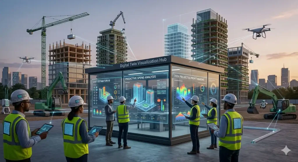 How AI and Digital Twin Technologies Improve Construction Cost Estimation in 2026