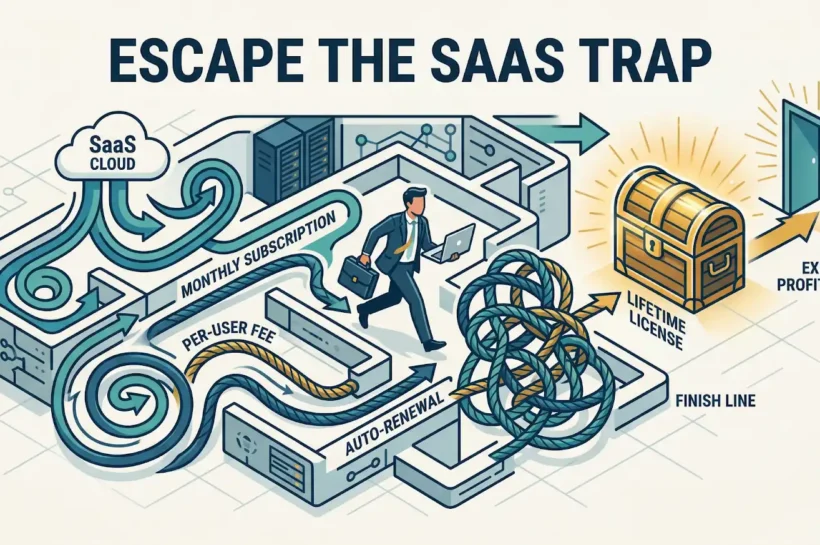 The SaaS Trap: How Startups Can Optimize Their 2026 Software Budgets with Perpetual Licensing