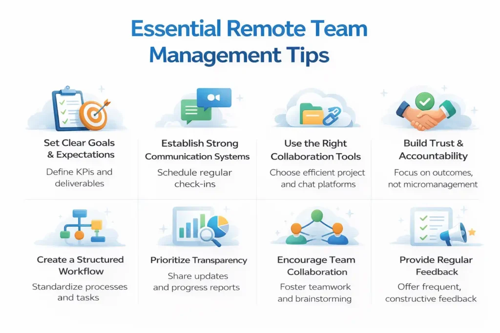 Essential Remote Team Management Tips