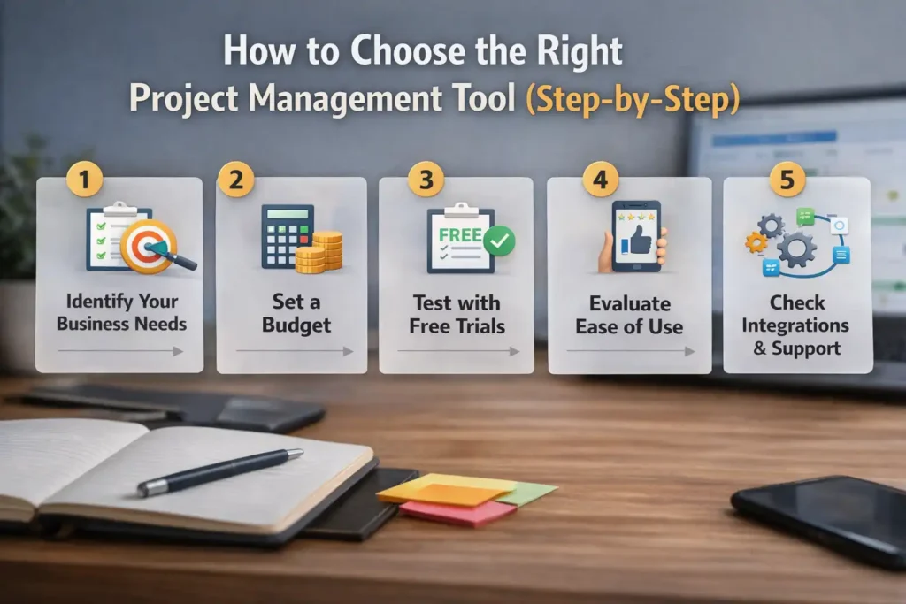 How to Choose the Right Project Management Tool (Step-by-Step)