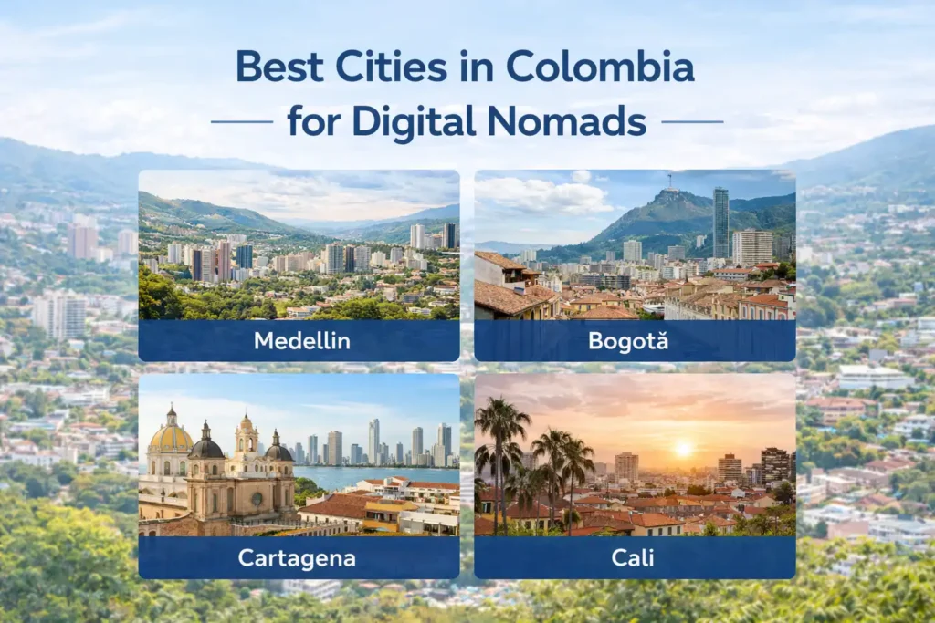 Best Cities in Colombia for Digital Nomads