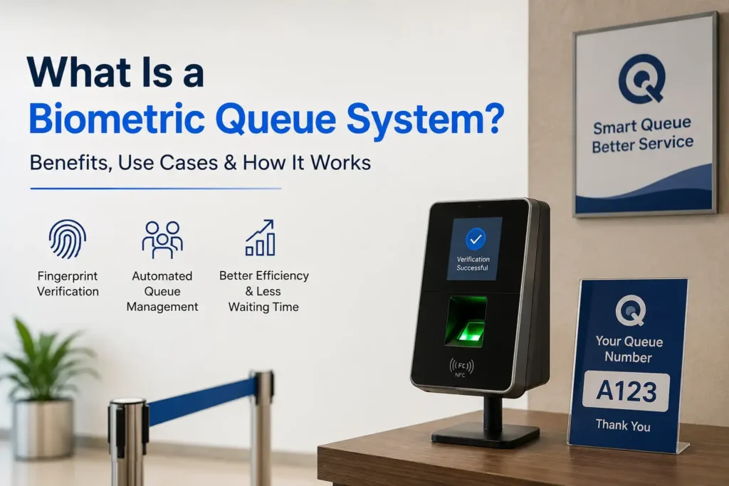 What Is a Biometric Queue System? Benefits, Use Cases & How It Works