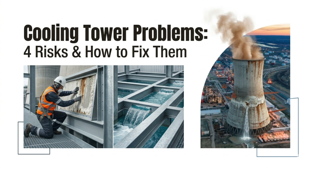 Cooling Tower Problems: 4 Risks & How to Fix Them