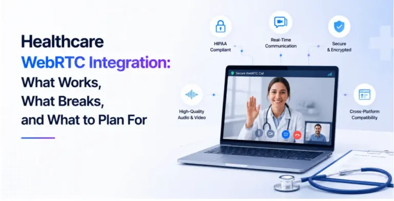 Healthcare WebRTC Integration: What Works, What Breaks, and What to Plan For