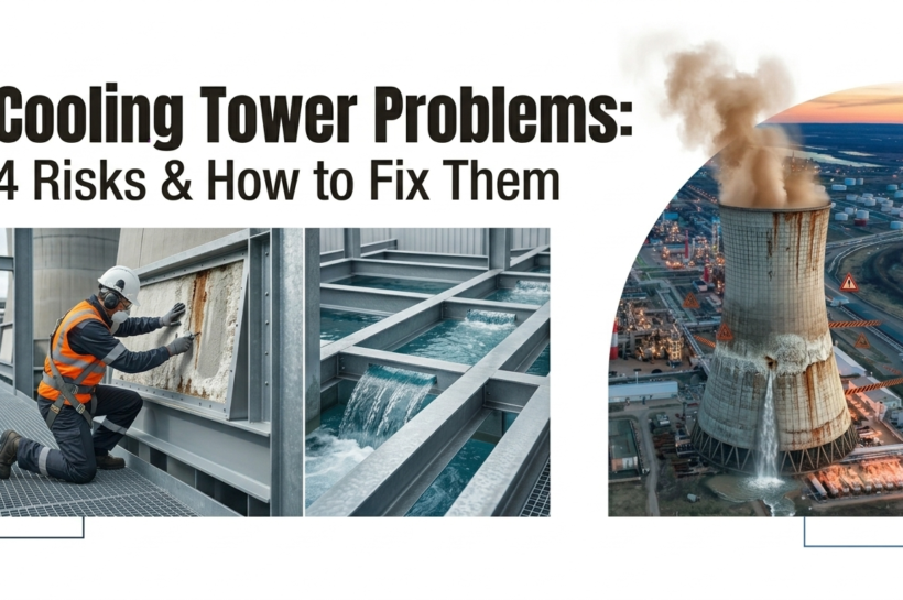 Cooling Tower Problems: 4 Risks & How to Fix Them