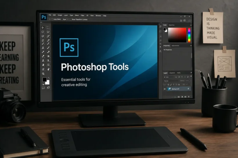 Photoshop Tools: Complete List, Uses, and Functions for Beginners