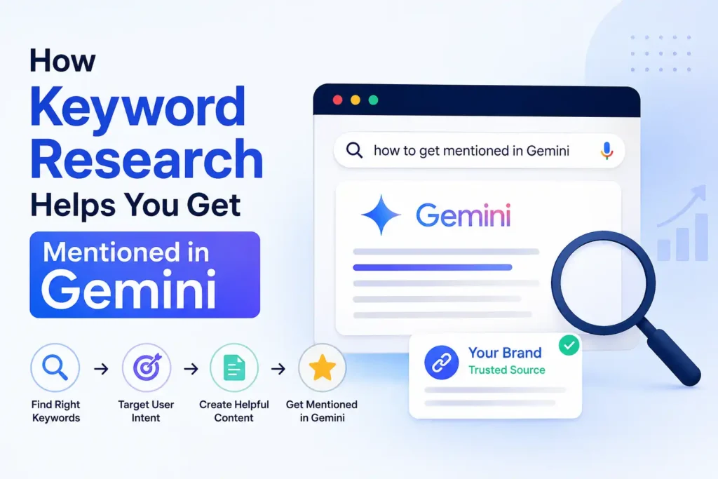 How Keyword Research Helps You Get Mentioned in Gemini