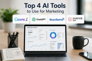 Top 4 AI Tools to Use for Marketing