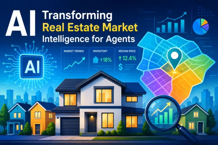 How AI Is Changing Real Estate Market Intelligence for Agents