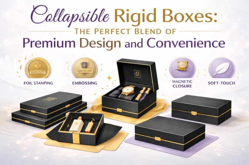 Collapsible Rigid Boxes: The Perfect Blend of Premium Design and Convenience