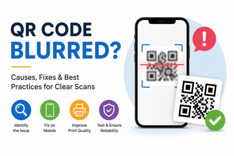 QR Code Blurred? Causes, Fixes & Solutions