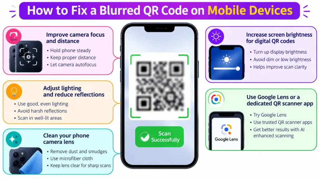 How to Fix a Blurred QR Code on Mobile Devices