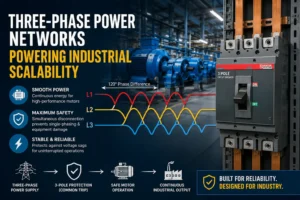 Why Three-Phase Power Networks Dictate Heavy Industrial Scalability