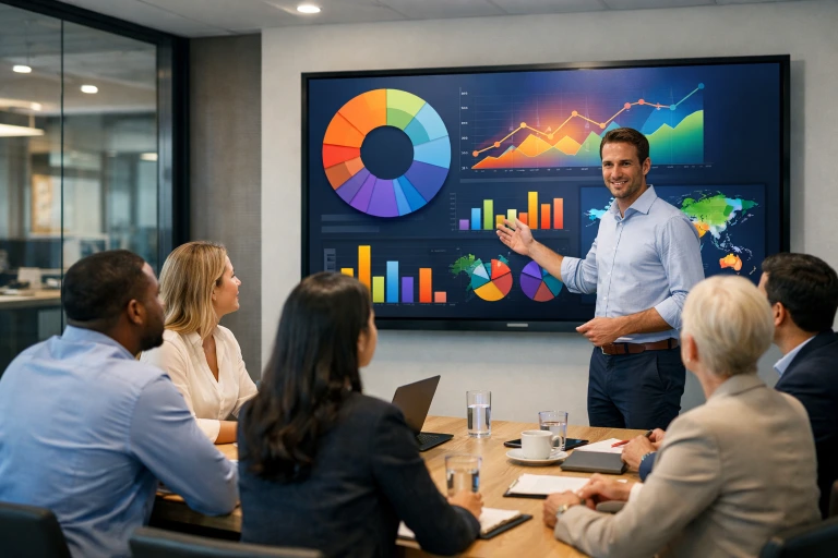The Power of Visual Storytelling in Online Presentations