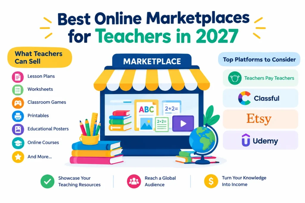 Best Online Marketplaces for Teachers in 2027