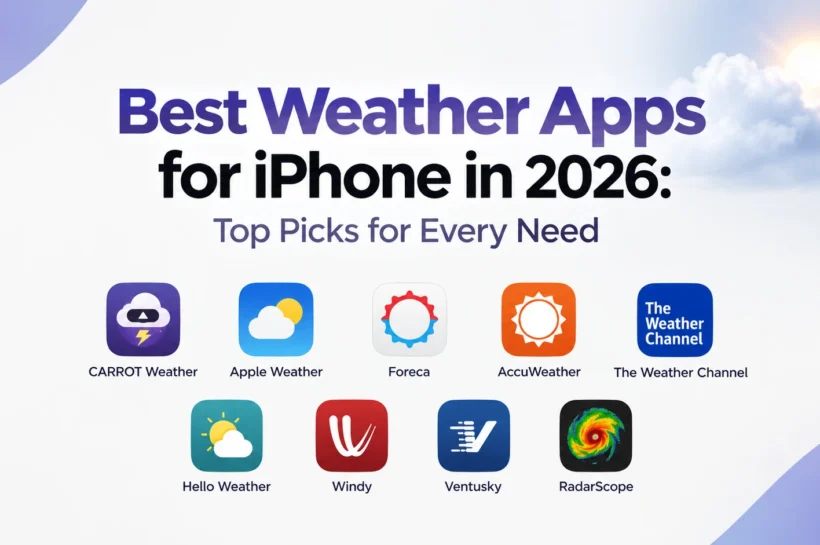 Best Weather Apps for iPhone in 2026: Top Picks for Every Need