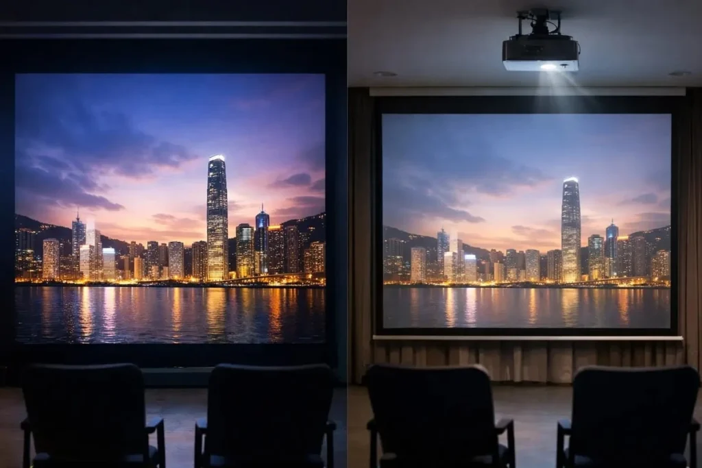 Projector on Screen vs Wall: Which Is Better for Your Setup?