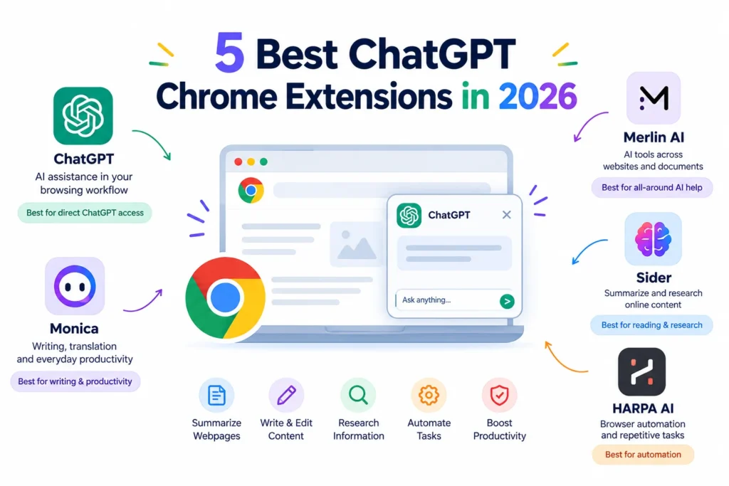 5 Best ChatGPT Chrome Extensions in 2027