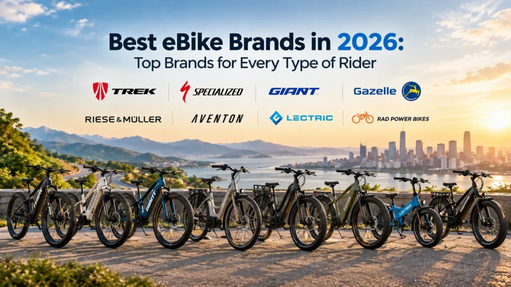 Best eBike Brands in 2026: Top Brands for Every Type of Rider