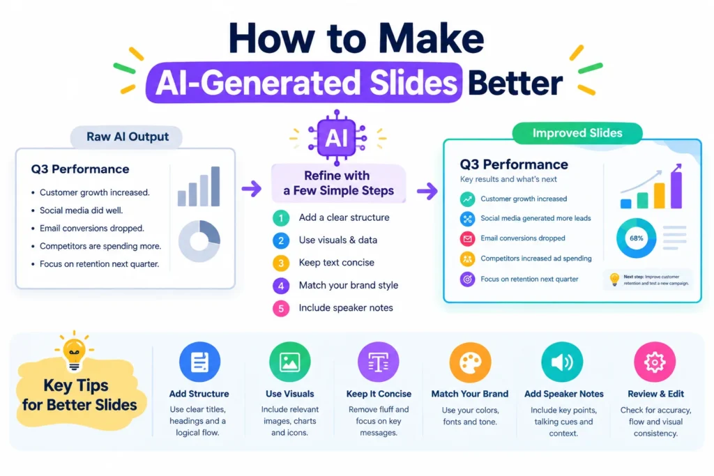 How to Make AI-Generated Slides Better